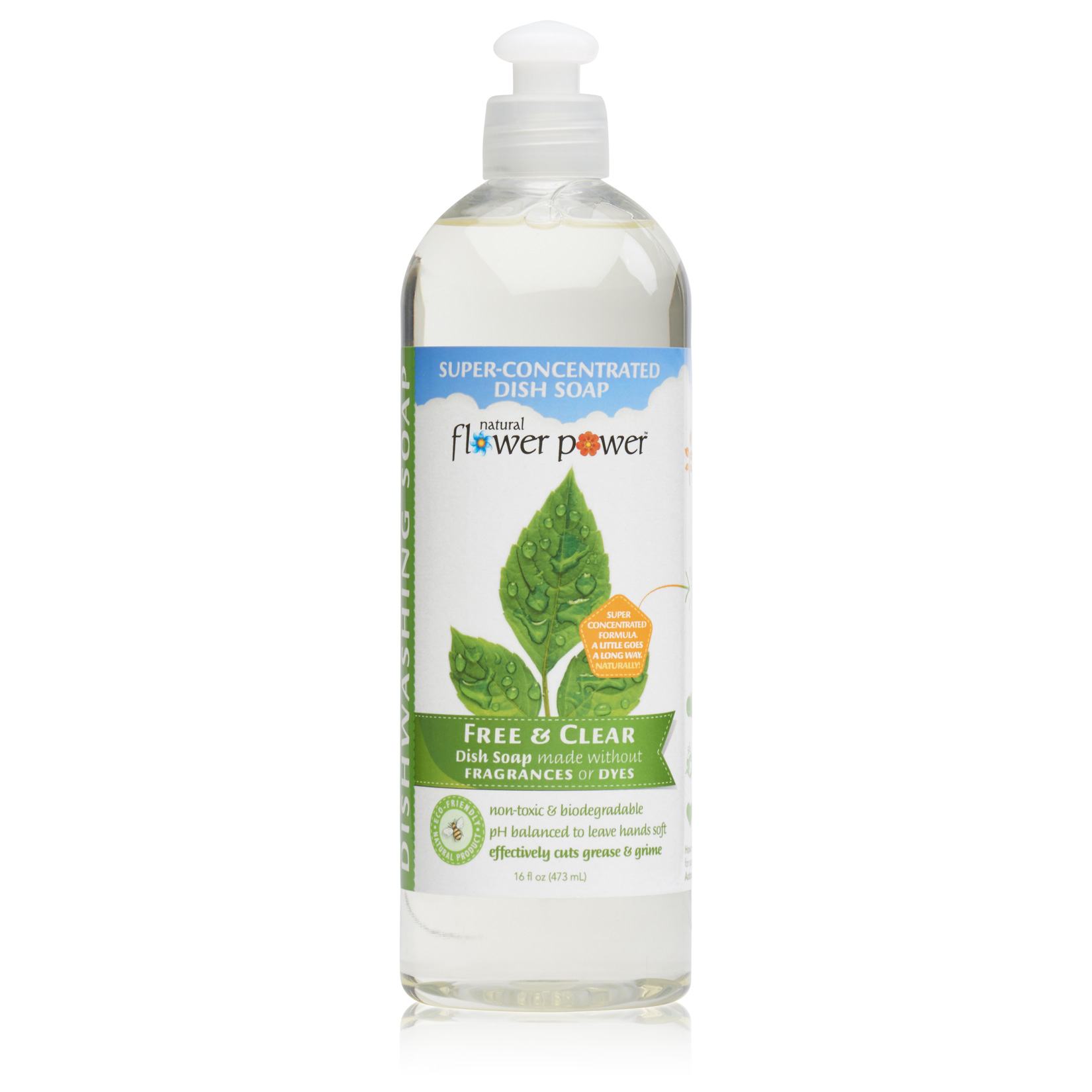 Free & Clear Dish Soap Powered By Plants And Made Without Dyes